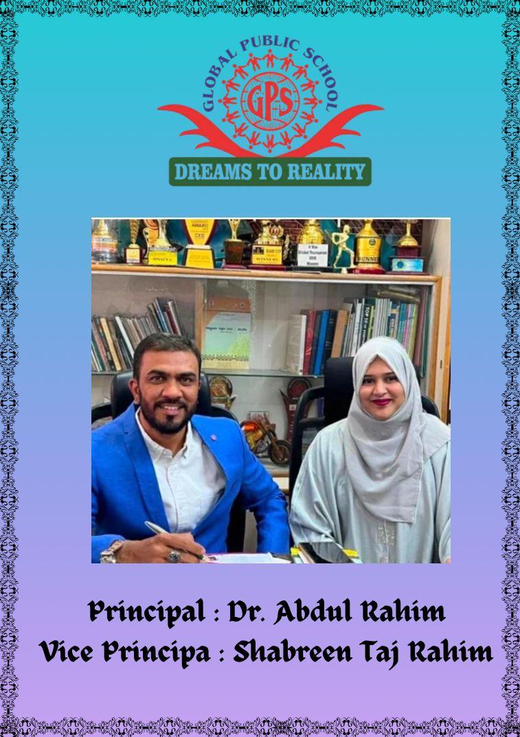 School leadership of Global Public School
